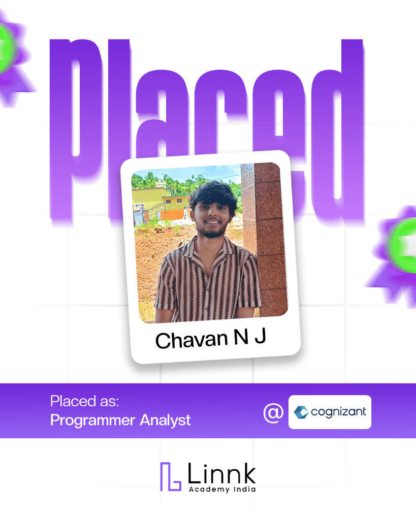 Chavan N J โ placed as Programmer Analyst at Cognizant